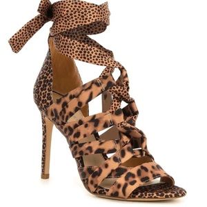 Gianni bini cheetah heels